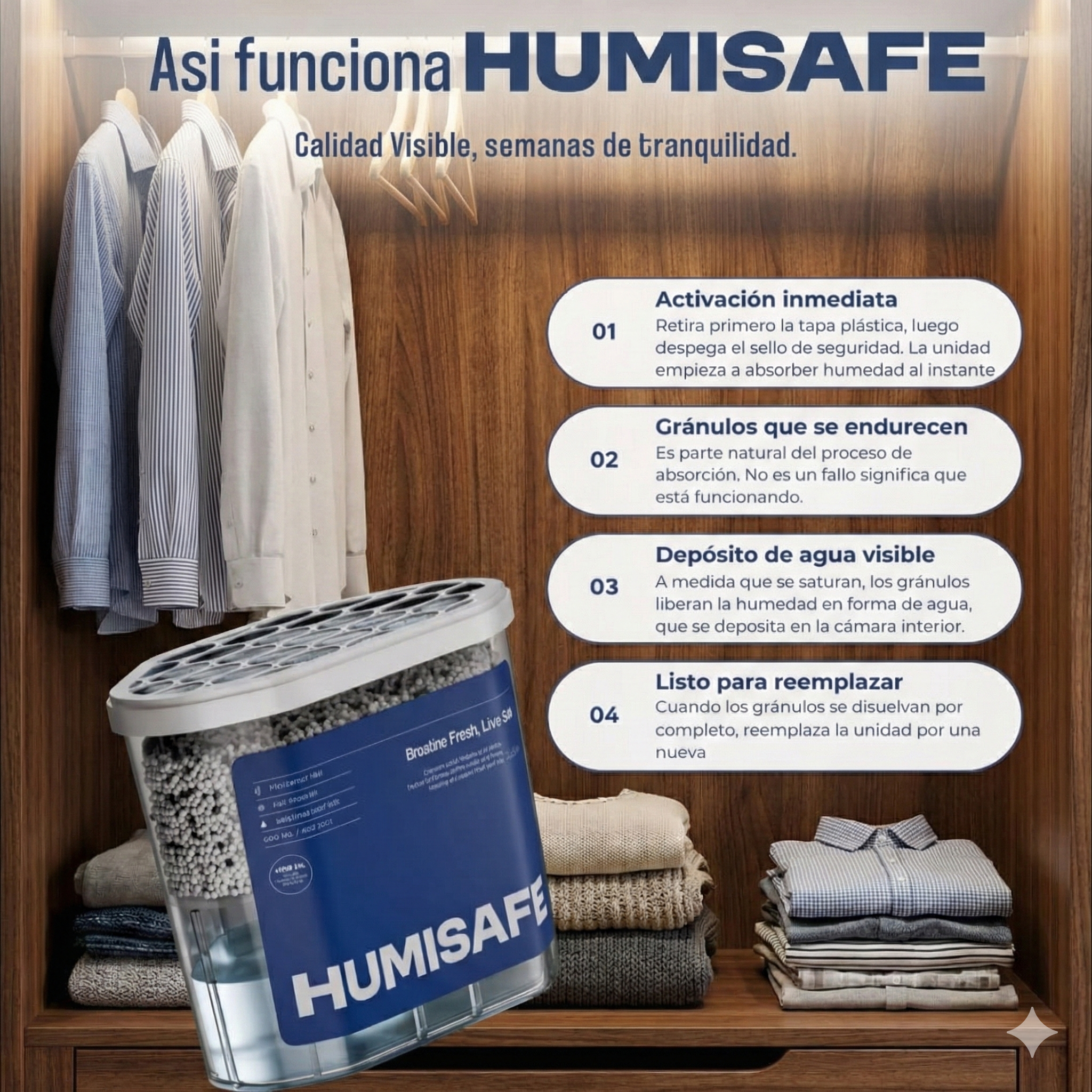 HUMISAFE 600 ml – Protección Antihumedad para Toda la Casa (Pack de 10 unidades) - Imagen 5